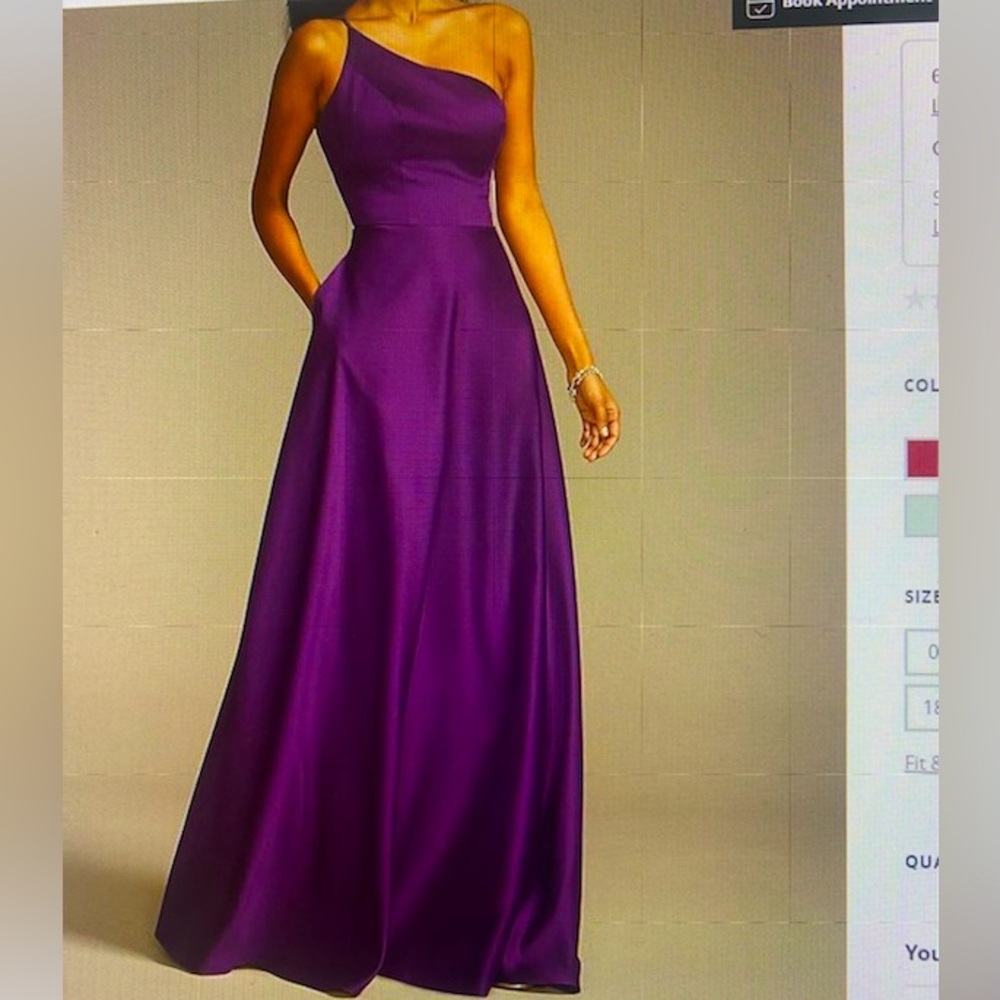 David’s Bridal Formal Bridesmaid Dress